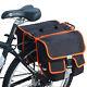 1pcs 30lbike Bicycle Mountain Rear Seat Pannier Rack Bag Travel Bag Brand New