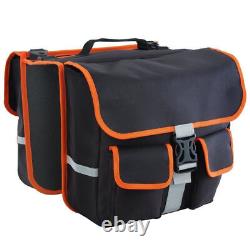 1PCs 30LBike Bicycle Mountain Rear Seat Pannier Rack Bag Travel Bag Brand New