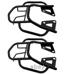 2pcs Motorcycle Bike Bags Rear Luggage Rack for for MSX125 Black