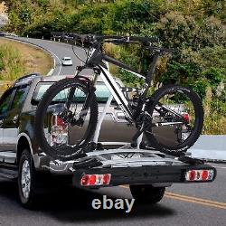 3 Bicycle Bike Rack Bicycle Carrier Rear Rack Sturdy Rear-mounted SUV Mountain