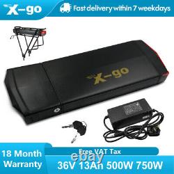 36V 13Ah 500W 750W with Rear Rack Lithium Battery for Electric Bicycle E bike
