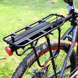 3X Duty Bicycle Luggage Rear Rack Stand 24-29Inch Bike Trunk 100 KGS Load Bicyc