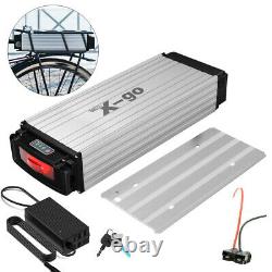 48V 20Ah 1500W Rear Rack Carrier lithium Battery Pack E-bike Electric Bicycle