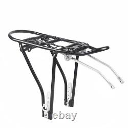 4X20 Inch Folding Bike Rear Racks Aluminum Alloy Rear Shelf for Folding Bicaa