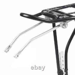 4X20 Inch Folding Bike Rear Racks Aluminum Alloy Rear Shelf for Folding Bicn