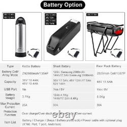 52V 48 36V Electronic Bike Lithium Battery Samsung Battery Pack For BAFANG Motor