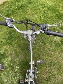 Asbike Electrobike MK3 electric folding bike. Pedal or throttle assist