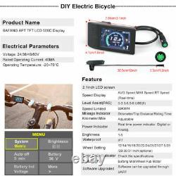 Bafang BBS01B Mid Drive Motor 36V 250W Electric Bike Conversion Kit With Battery