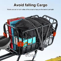 Bicycle Bike Rear Pannier Rack Carrier Aluminum Alloy Seatpost Luggage Holder UK