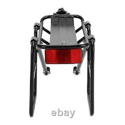 Bicycle Carrier Rack Alloy with Extended wing Pannier Rack Elastic Band Panniers
