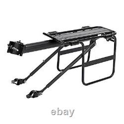 Bicycle Carrier Rack With Extended wing Tailstock Holder Shelf Bike