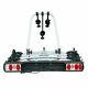 ^ Bicycle Carrier Rear-mounted Bike Rack Rear Tow Bar Carrier Outdoor 4021