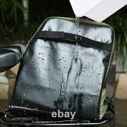 Bicycle Cycling Rear Seat Storage Rack Pannier Bag Rain Cover 37L 3 In 1 Pouch