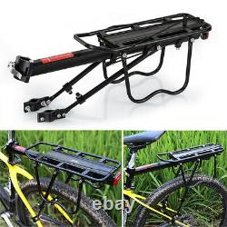 Bicycle Outdoor Mountain Bike Rear Pannier Carrier Rack Seat Post Kit Black