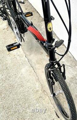 Bike Friday Tikit Folding Bike with Hardshell Travel Case-1x8 with rear rack! Large