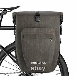 Bike Pannier Bag 100% Waterproof Bicycle Rear Rack Bag Bicycle Carrier