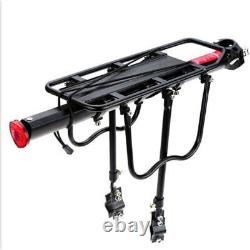 Bike Rack Aluminum Alloy Luggage Rear Carrier Trunk for Bicycles Rear Shelf. UL