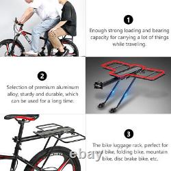 Bike Rear Accessories Pedal Rack Frame Mounted Bike Rack Bike Supplies