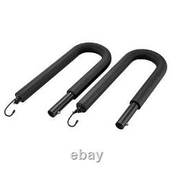 Bike Rear Rack Mounted Surfboard Holder Foam Padded for Extra Protection