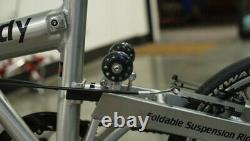 Birdy Folding Bike Roll Solution 2 wheels roller + 2 wheels Rear rack (Multi-S)