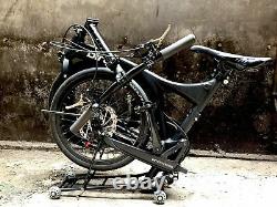 Birdy Folding Bike Roll Solution 2 wheels roller + 2 wheels Rear rack (Multi-S)