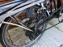 Brompton M3r Black With Rack Folding Bike Bicycle Worldwide Postage