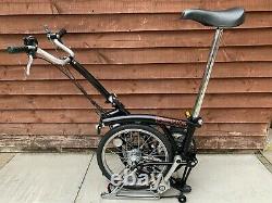 Brompton M5r Black 5 Speed With A Rack