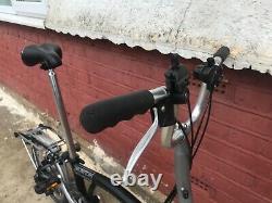 Brompton folding bike M6R (6-speed, mudguards+ Rack)