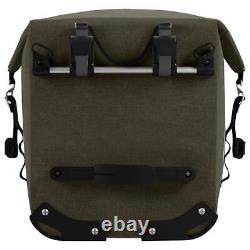 Brooks Scape Panner Small Bicycle Luggage Rack Back Bag Waterproof Green