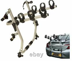 Car 3 Bike Carrier Rear Tailgate Boot Cycle Rack fits Universal