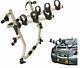Car 3 Bike Carrier Rear Tailgate Boot Cycle Rack Fits Universal