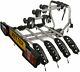 Car Bike Rack Carrier Towbar Holds 4 Bikes Bolt-on Towball Mounted 60kg Load