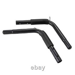 Convenient Bicycle Longboard Carrier Rack Easy Installation onto Rear Rack