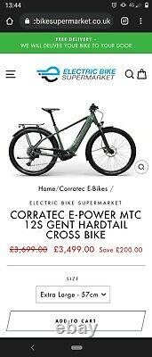 Corratec E Power MTC battery 625Wh Hardtail E bike Electric Bike Bosch 4 gen