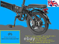 DYU A1F Folding Electric Bike ALARM 7.5AH 16inch 250W E-bike Citybike roadhog