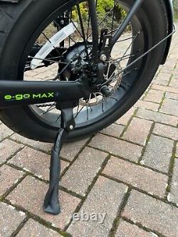 E-Go Max+ Electric Unisex Folding Bike Only 47 Miles Ridden