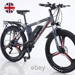 Electric Bikes Mountain Bike 26 E-Bike Cycle 350W 36V Battery 13AH New UK Stock
