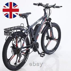 Electric Bikes Mountain Bike 26 E-Bike Cycle 350W 36V Battery 13AH New UK Stock