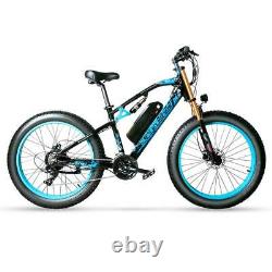 Electric bike 26 1500W 48V/17Ah cyrusher full suspension mountain electric bike