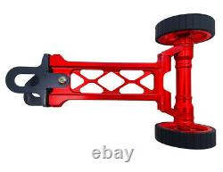 Extension Easy wheels Bracket for Birdy 1 2 3 Series Fold Bike Rear Rack Ezwheel