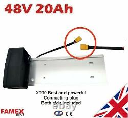 FAMEX RIDE 48V20Ah E-bike Li-ion Rear Battery & Rack USB