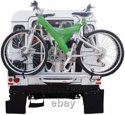 Fabbri Universal Bike Rack for Off-Road Vehicles with Rear Wheel on Hatch Door