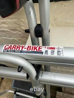 Fiamma Carry-Bike Rack Vw Transporter T5 and T6 Double Twin Barn Rear Doors