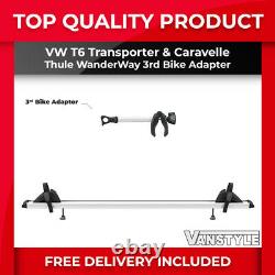 Fits Vw Transporter T6 T6.1 Tailgate Thule Wanderway Rack 3rd Bike Adapter Arm