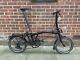 Fully Custom Brompton S2l 9kg Superlight With Basket, Rear Rack, Carbon Seatpost
