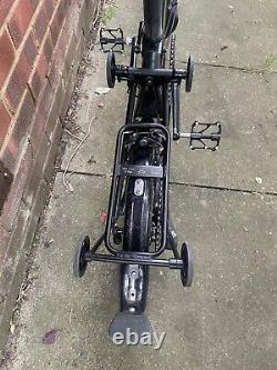 Fully Custom Brompton S2L 9kg Superlight with Basket, Rear Rack, Carbon Seatpost