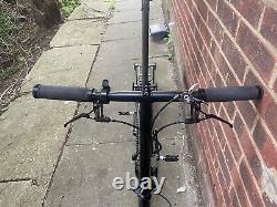Fully Custom Brompton S2L 9kg Superlight with Basket, Rear Rack, Carbon Seatpost