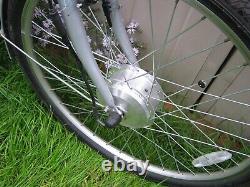 Halfords Assist 26 step-through e-bike 2021 Hardly used, saddle upgrade basket