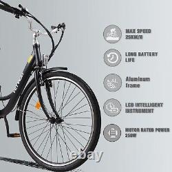 Hitway 26 Inch City E-Bike Electric 250W Motor 10.4Ah Removable Lithium Battery