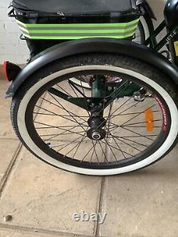 Jorvik Elite ELow step through Electric folding tricycle JET E- 24 inch wheels